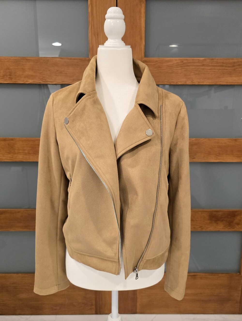 Tan Suede Women's Jacket